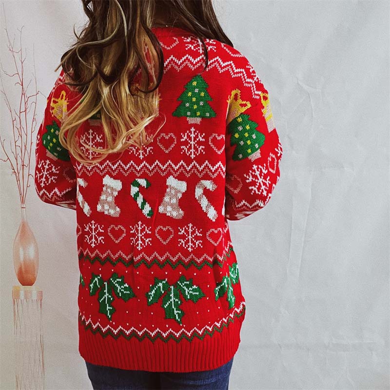 Casual Christmas Knit Sweater