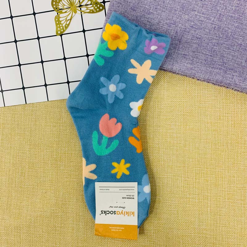 Casual Floral Socks