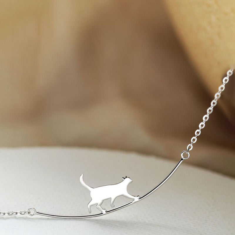 Creative Cat Pendant Necklace