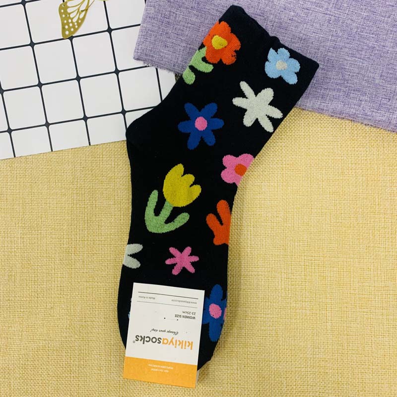 Casual Floral Socks