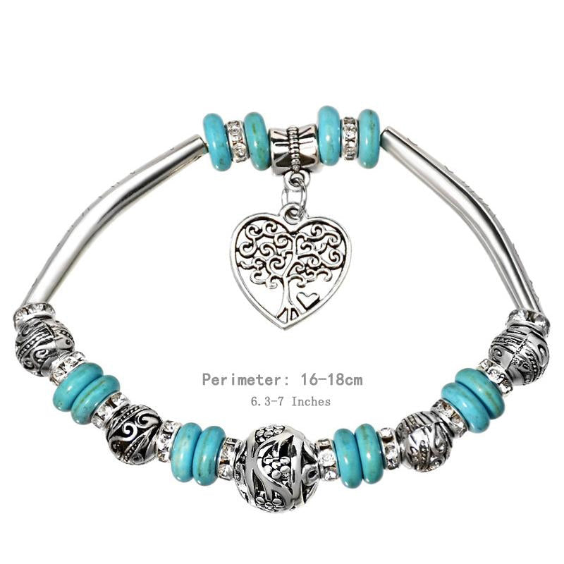 Vintage Heart Bracelet