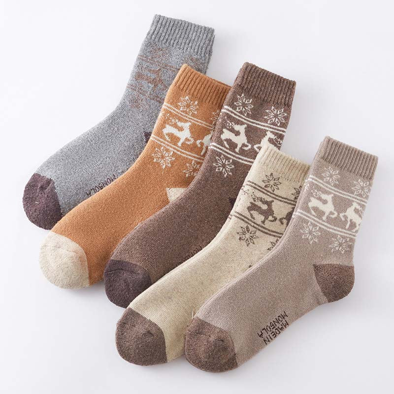 Pack Of 5 Pairs Of Vintage Socks