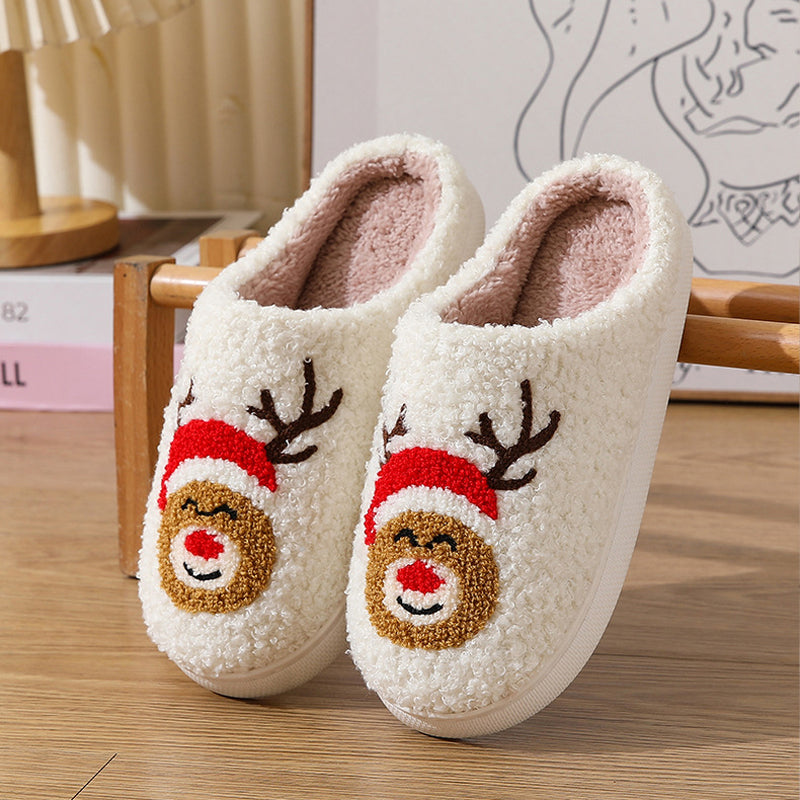 Christmas Casual Plush Slippers