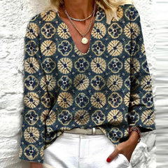 Vintage Floral Print T-Shirt