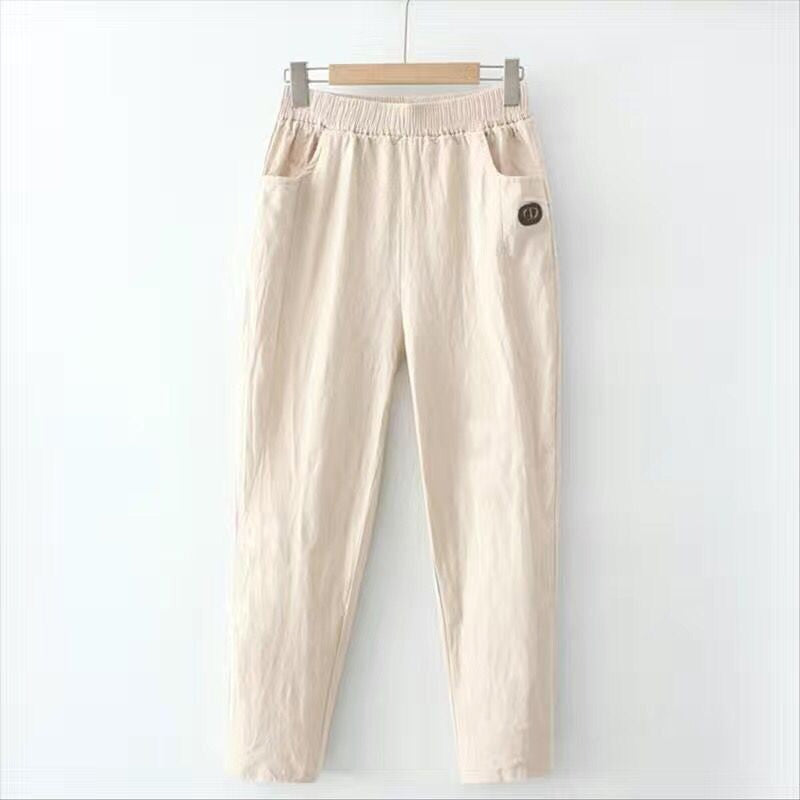 【Cotton and Linen】Comfortable Casual Trousers