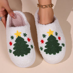 Christmas Casual Plush Slippers