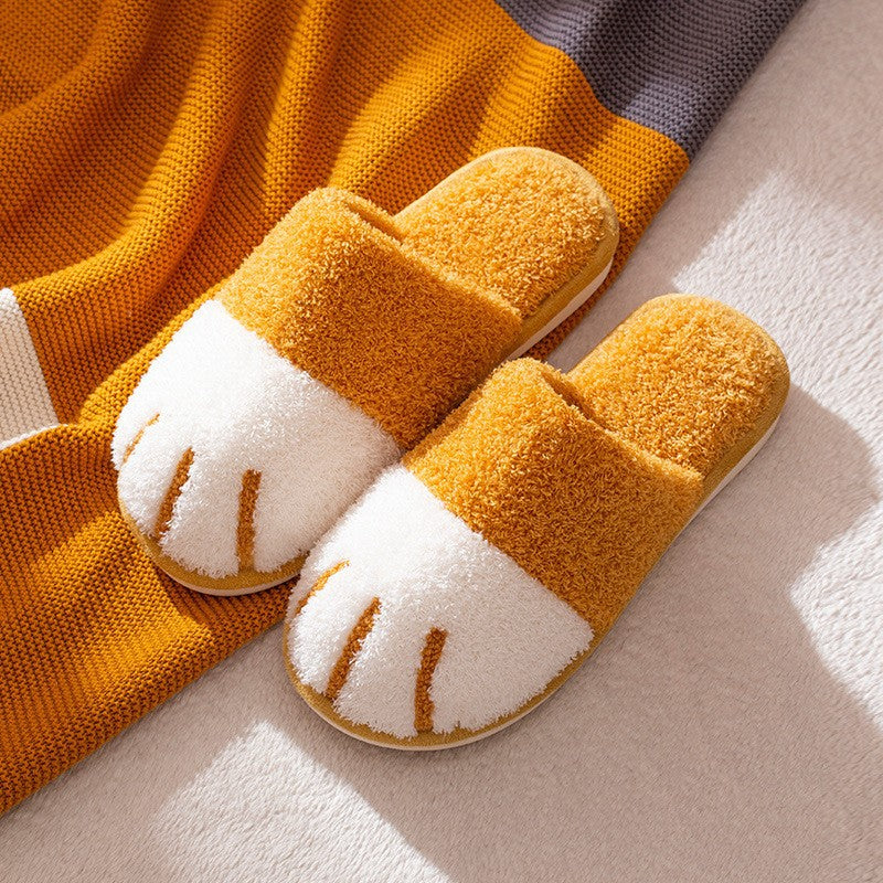 Cat Paw Warm Slippers