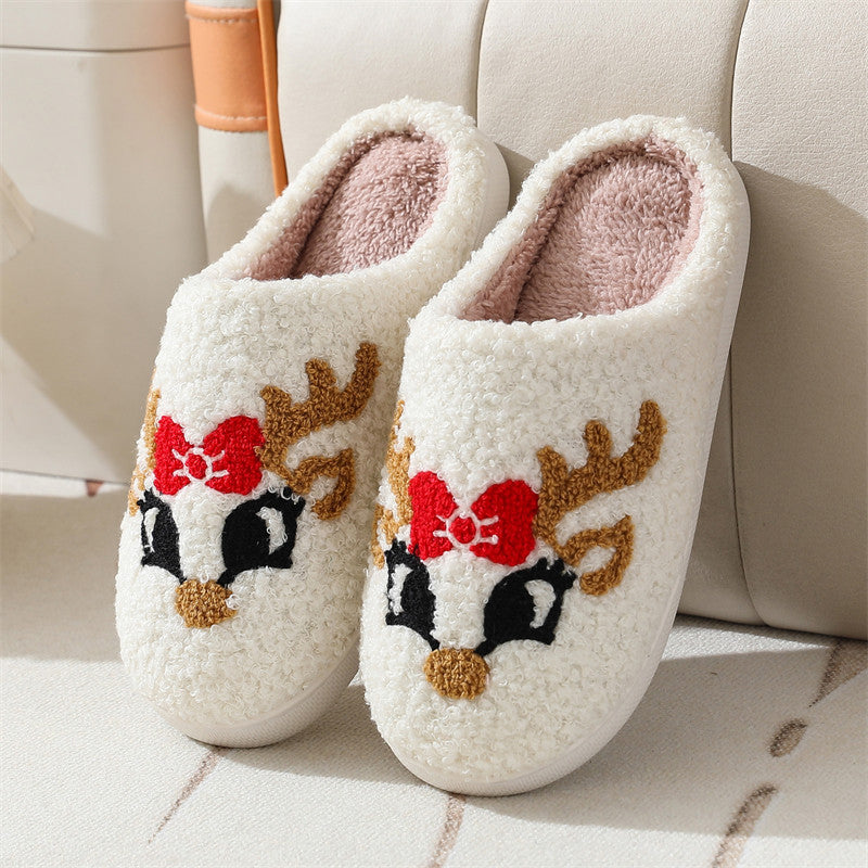 Christmas Casual Plush Slippers