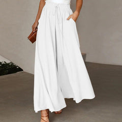 Casual Wide Leg Trousers