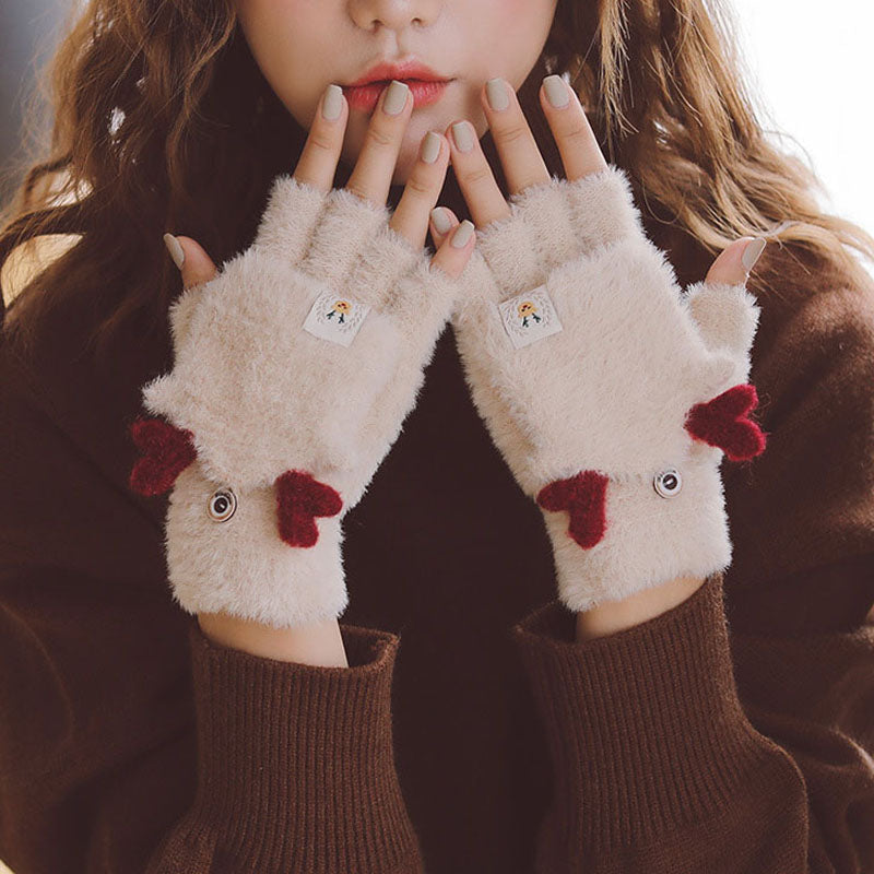 Warm Antler Gloves