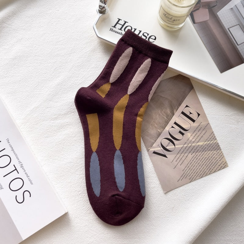 Vintage Casual Socks