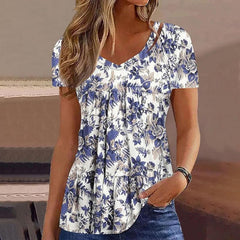 Casual Floral Print T-Shirt