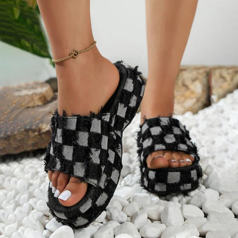 Casual Platform Slippers