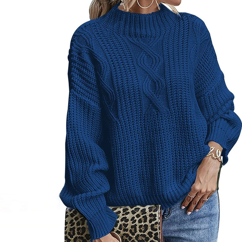 Casual Cable Knit Sweater