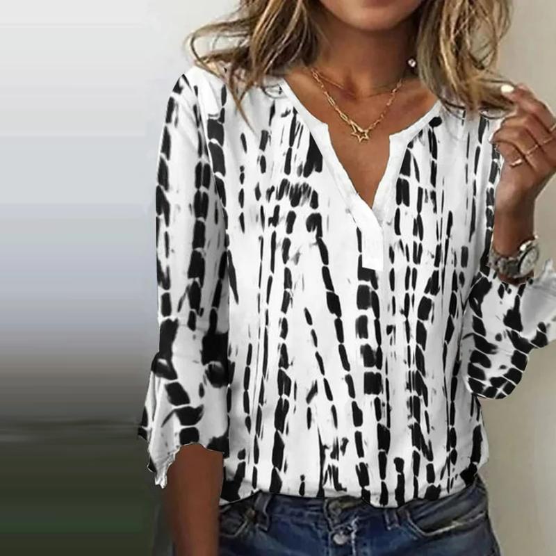 Casual Gradient Blouse