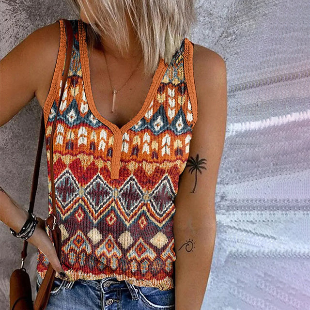 Vintage Ethnic Tank Top