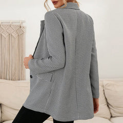 Donna Check Blazer