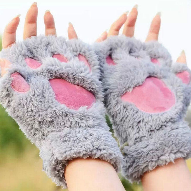 Warm Bear Paw Gloves