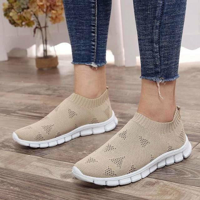 Casual Slip on Breathable Mesh Shoes