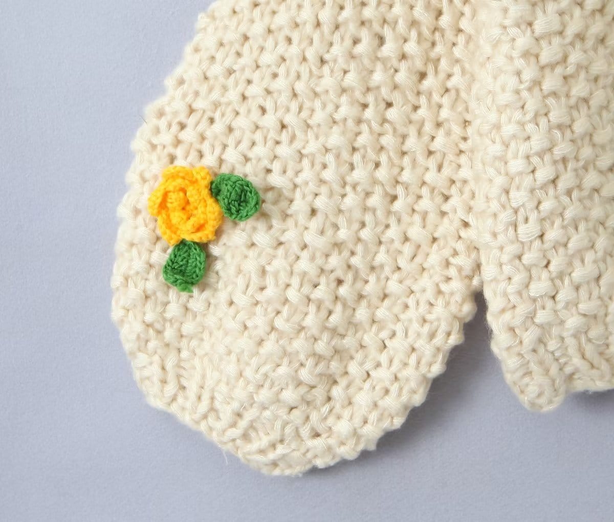 Stitch Flowers Hand Knit Cardigan