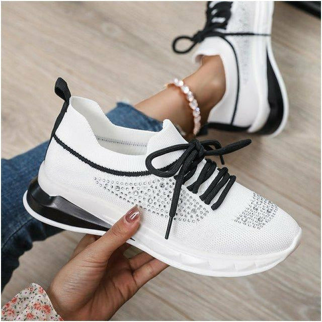 Elastic Mesh Sneakers