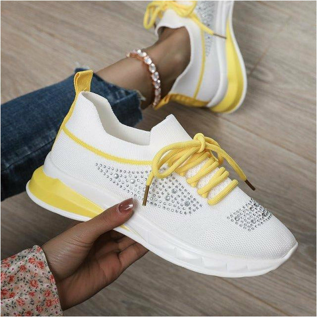 Elastic Mesh Sneakers