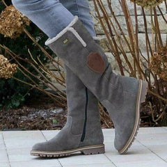 Vintage Casual Low Heel Boots