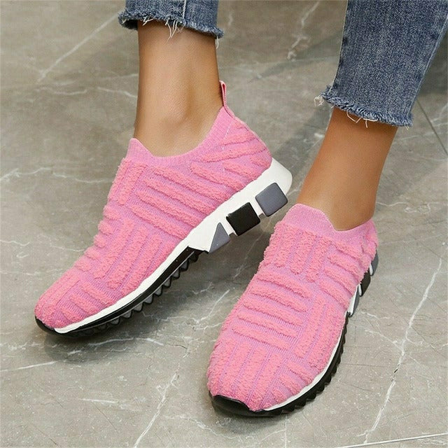 Casual Solid Breathable Sneakers