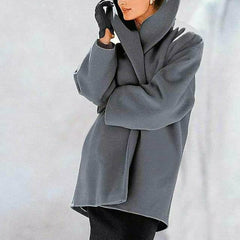 Casual Loose Woolen Overcoat