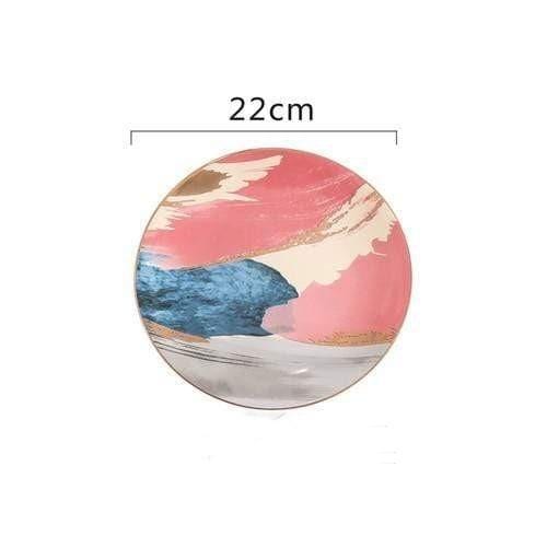 Colored Clouds Plates