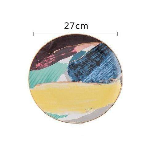 Colored Clouds Plates