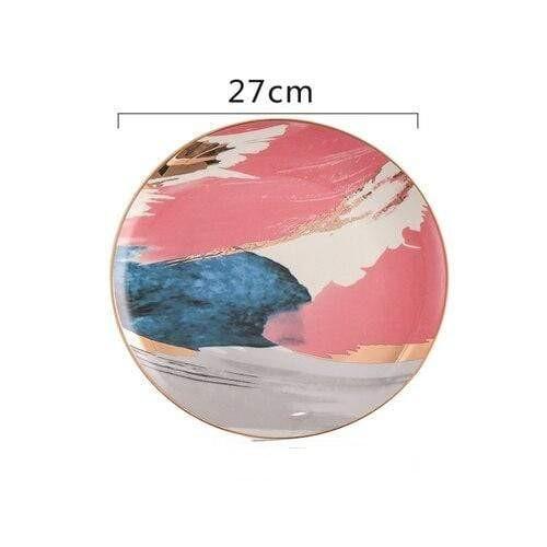 Colored Clouds Plates
