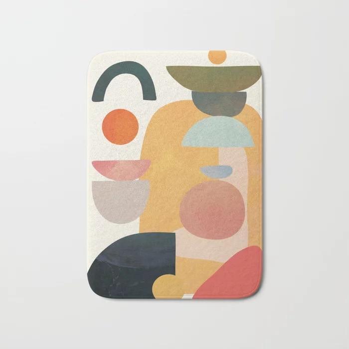 Abstract Art Bath Mat