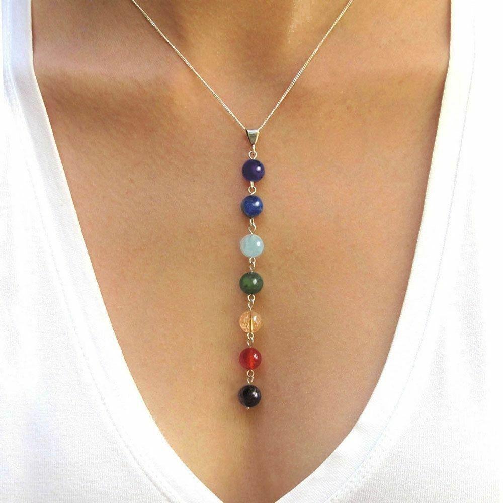 7 Chakra Beads Necklace