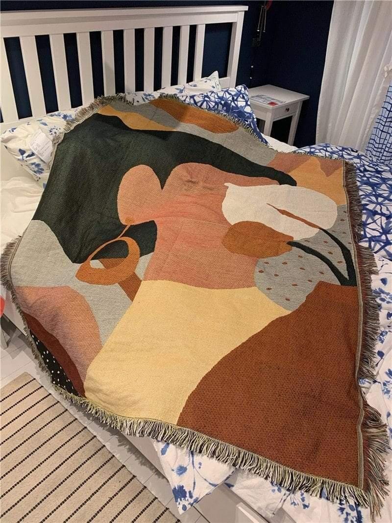 A Girl's Personality Throw Blanket