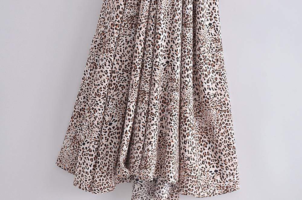 All-Over Animal Print Maxi Dress