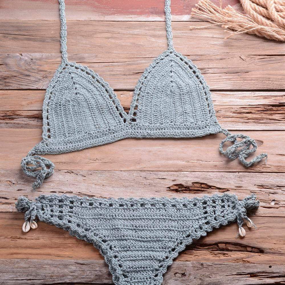 Annabella Handmade Knitted Bikini Set