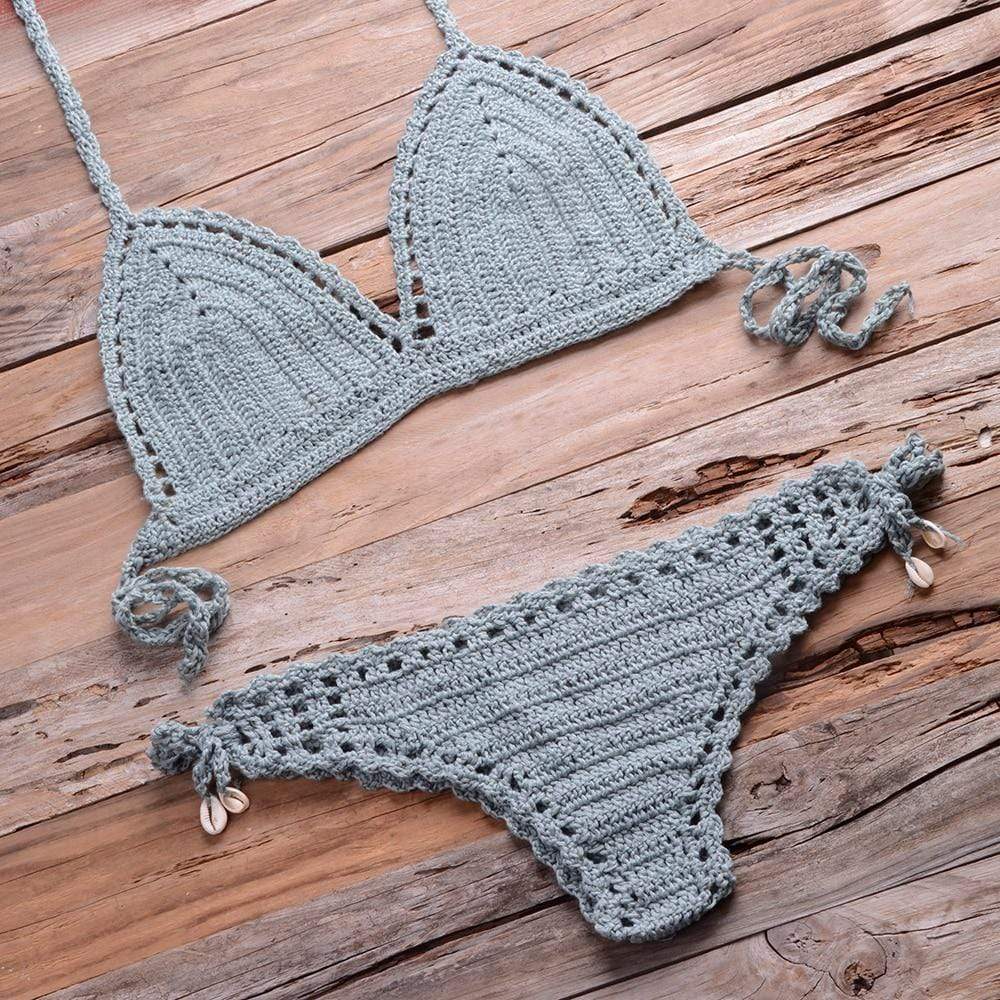 Annabella Handmade Knitted Bikini Set