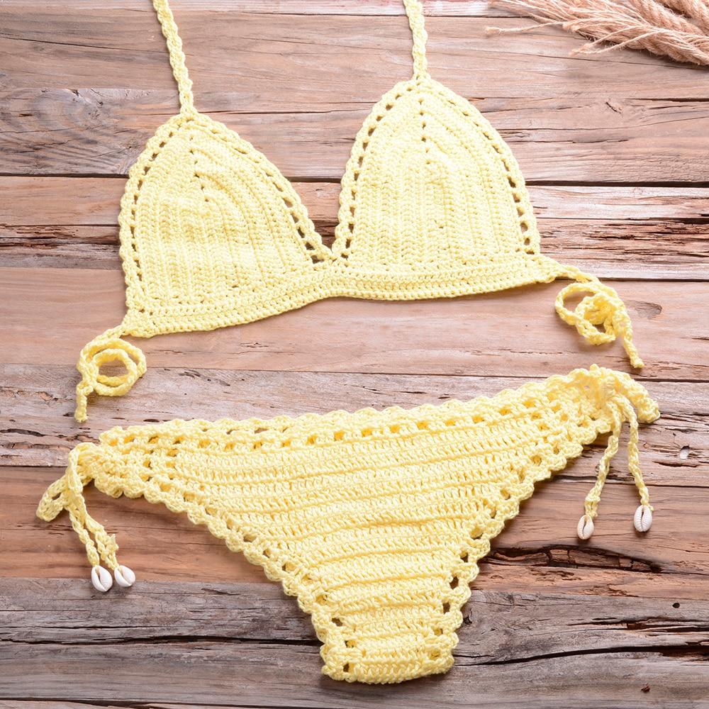 Annabella Handmade Knitted Bikini Set