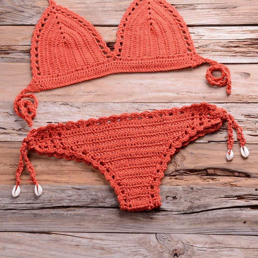 Annabella Handmade Knitted Bikini Set