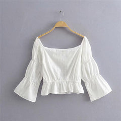 Apollonia White Blouse