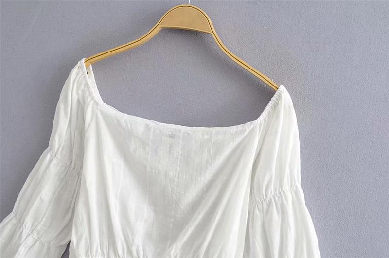 Apollonia White Blouse