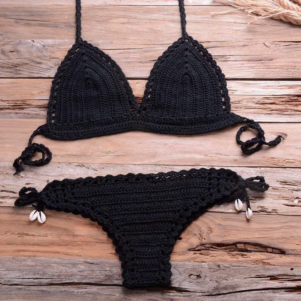 Annabella Handmade Knitted Bikini Set