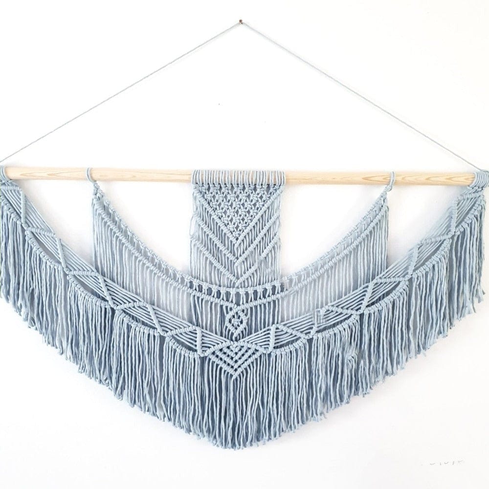 Chic Hand Woven Macrame Wall Hanging