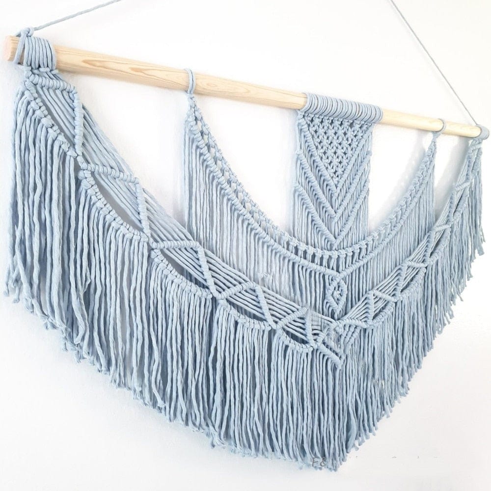 Chic Hand Woven Macrame Wall Hanging