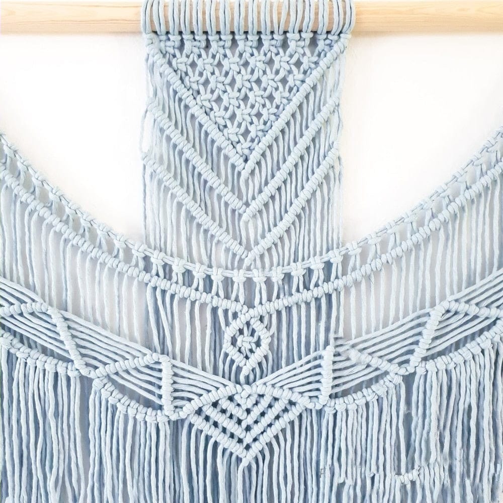 Chic Hand Woven Macrame Wall Hanging