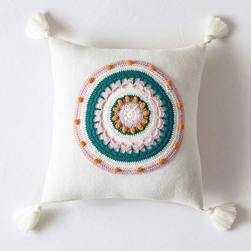 Crochet Sunflower Cushion Covers