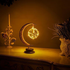 Crescent Moon Desk Lamp