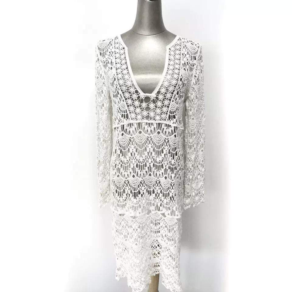 Crochet Cover Up Dress