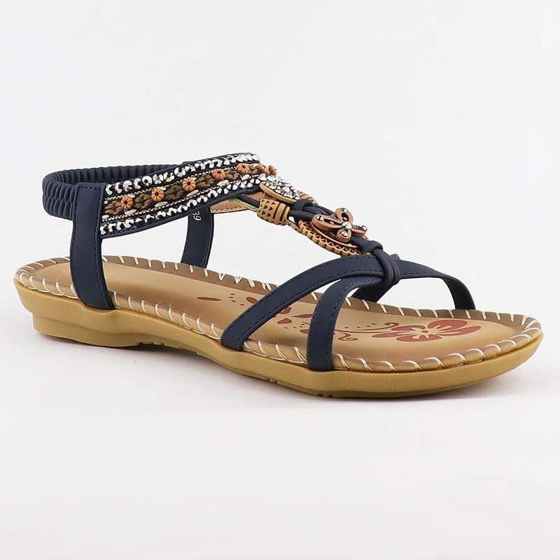 Crystal Soft Summer Sandals